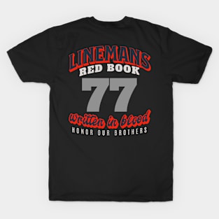 Linemans Red Book T-Shirt